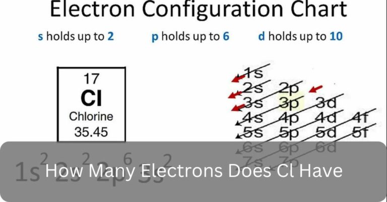How Many Electrons Does Cl Have