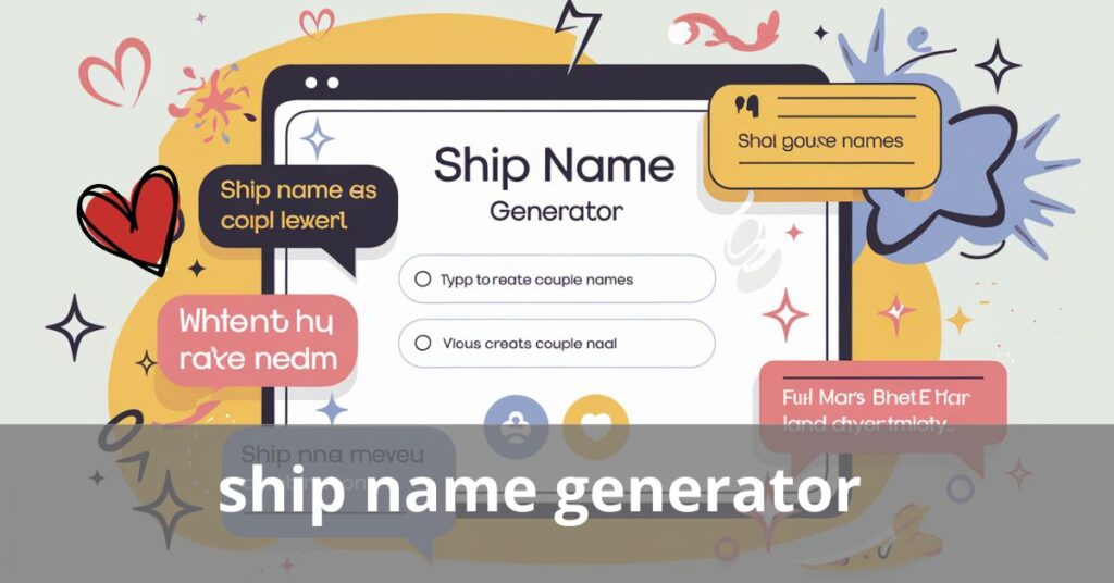 ship name generator