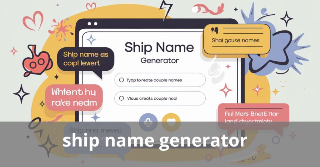 ship name generator