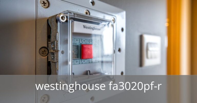 Westinghouse FA3020PF-R