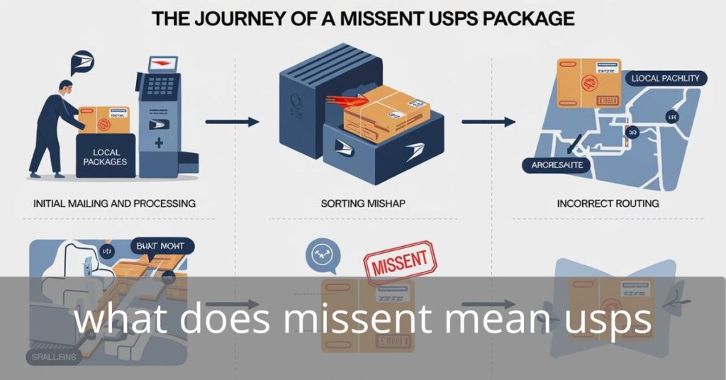 what does missent mean usps